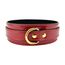 Bound to Please Red Bondage Collar