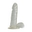 Dildo Realistic Transparent 16,5 cm - detaliu design