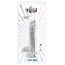 Dildo ToyJoy Clear Dildo TPE 18 cm Transparent - imagine suplimentara 1