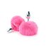 Plug Coada Iepure ToyJoy Enchanting Bunnytail Buttplug Roz - detalii produs