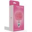 Plug Coada Iepure ToyJoy Enchanting Bunnytail Buttplug Roz - unghi lateral
