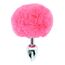 Plug Coada Iepure ToyJoy Enchanting Bunnytail Buttplug Roz - ambalaj original
