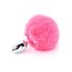 Plug Coada Iepure ToyJoy Enchanting Bunnytail Buttplug Roz - dimensiuni si specificatii