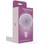 Plug Anal ToyJoy Enchanting Bunnytail Buttplug Violet - unghi lateral