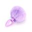 Plug Anal ToyJoy Enchanting Bunnytail Buttplug Violet - dimensiuni si specificatii