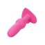Sonda Anala Vibratoare CalExotics Vibrating Beaded Probe Roz - unghi lateral