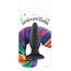 Plug Anal cu Coada NS Novelties Unicorn Tails Multicolor - unghi lateral
