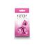 Plug Anal NS Novelties Rear Assets Small Roz - unghi lateral