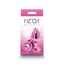 Plug Anal NS Novelties Rear Assets Medium Roz - unghi lateral