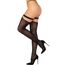 Leg Avenue Heart Stockings 85023 - Detaliu Material Opac Elastic 94% Nailon