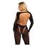Bodystocking Leg Avenue Opaque Cut-Out Footless Negru - imagine suplimentara 4