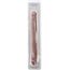 Dildo Dublu ToyJoy Get Real 45 cm - detaliu cap realist