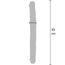 Dildo Dublu ToyJoy Get Real 45 cm - ambele capete anatomice