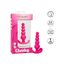 Salbe Anale CalExotics Cheeky X-5 Beads Roz - vedere spate