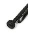 Cana BDSM Hidden Desire The Obedience Cane Negru - vedere spate