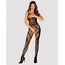 Bodystocking Obsessive G336- Negru