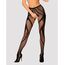 Ciorapi cu Model Obsessive S336 - Negru