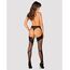Ciorapi cu Model Obsessive S336 - Negru