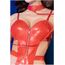 Body cu Zgarda Teddy Chilirose - Rosu