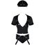 Costum Politista Obsessive - Negru