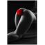 Butt Plug Anal Sweet Caress "Bunny Tail" 12 cm -  Rosu