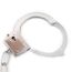Catuse maini Furry Metal Hand Cuffs Negre, Intoyou