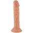 Dildo Realistic Mr Rude 23 cm, Piele naturala 0 cu ventuza