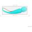 Vibrator si Aparat Masaj LELO »Smart Wand Large 2« 31 cm - Turcoaz