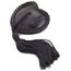 Ornamente Sfarcuri Red Heart Nipple Pasties cu Ciucuri - Negre