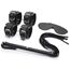 Set Bondage Toyz4Lovers "Fetish Art" 6 Piese - Negru