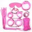 Set Bondage Toyz4Lovers "Fetish Art" 8 piese - Roz