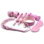 Set Bondage Toyz4Lovers "Fetish Art" 8 piese - Roz