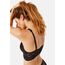 Sutien Black Limba cu decolteu in V, Bralette Ikaheka, negru