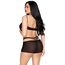 Set Rochie Mini si Body Halter Leg Avenue - Negru