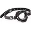 OHMAMA Lip Gag BDSM inel forma buze PVC negru curea ajustabila submisie EAN 8435565933326
