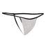 Chiloti Cut4men - G-string Provocative Negru Lucios