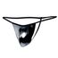 Chiloti Cut4men - G-string Provocative Negru Lucios