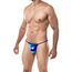 Chiloti Cut4men - G-string Provocative Albastru Metalic Sky