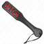KINK Bitch paleta piele colturi rotunjite maner ergonomic impact uniform BDSM spanking