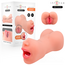 Masturbator Intense Deep Touch Riley Double Mouth Vagina - 19 cm