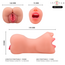 Masturbator Intense Deep Touch Riley Double Mouth Vagina - 19 cm