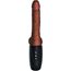 Vibrator Pipedream »Thrusting Cock with Balls« 19 cm - Maron