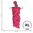 Husa Jucarii erotice Satisfyer, Treasure Bag XL - Roz - dimensiuni