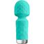 Aparat de masaj mini bagheta Yoba, »Baby King Wand« 10 Vibratii, [12 cm x 4 cm], Turcoaz