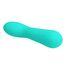 Vibrator punct G Pretty Love Faun, Turcoaz, 15 cm- stanga