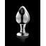 Icicles No 25 dop anal sticla transparent dimensiuni 9.5 cm stop Pipedream