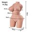 Papusa silicon Masturbator Dennehy 59 cm cu Vibratii si Miscare Control Aplicatie Reincarcabil