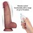 Vibrator de Lux, Lovetoy Sliding Skin Pro II Silicone, 20 cm_8
