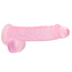 Dildo Jelly Realrock "Crystal Clear" 17 cm - Roz
