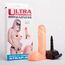 StrapOn Femei Lybaile »Cyberskin Penis Ultra Passionate« 18 cm - Natural